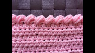 Crochet BorderEdging For Blanket or Scarf [upl. by Coster]