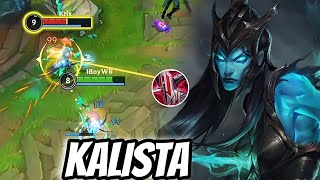 WILD RIFT ADC  BEST KALISTA IN THE WORLD WITH THIS BUILD IN PATCH 51B GAMEPLAY [upl. by Nesnah]