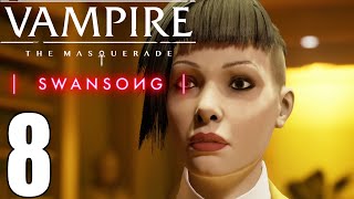 Vampire the Masquerade  Swansong Pt8 Red Salon Walkthrough Leysha Scene 7 [upl. by Lamond]