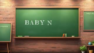 Board amp Chalk Themed Baby Name Reveal Video [upl. by Sharity]