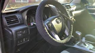 4RUNNER Heated steering wheel [upl. by Risteau]