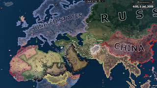 Millenium Dawn Battle Royale  HOI4 Timelapse 39 [upl. by Cailly269]