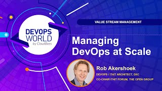 Managing DevOps at Scale DevOps World Conference 2021 [upl. by Lucila]