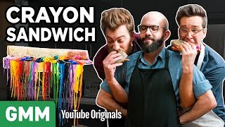 The Simpsons Grilled Crayon Sandwich ft Binging With Babish [upl. by Aihsenat]