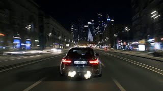 Moscow Night BMW M4  LIMMA Girl [upl. by Aikat]