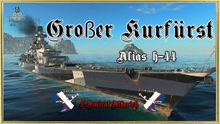 World Of Warships  KMS Großer Kurfürst  Le H44 FR [upl. by Ilojne685]