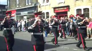 Whitburn Flute Band Parade Scotland 11 April 2009 [upl. by Lemert]