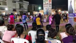 dum dum danke pe chot padi garba dance  Garba mahotsav 2019 hinganghat  garba 2019 hinganghat [upl. by Annovaj]