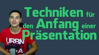 7 Methoden für den überzeugenden Anfang einer Präsentation [upl. by Oehsen428]