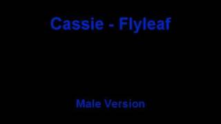 Cassie  Flyleaf Male version [upl. by Eyahc]