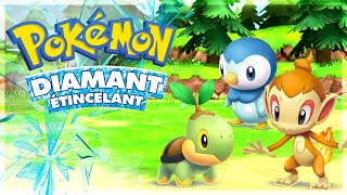 Pokémon Diamant Étincelant amp Perle Scintillante  Ouisticram Tiplouf ou Tortipouss  Remake 4G [upl. by Stephie550]