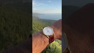 PATEK PHILIPPE CALATRAVA at Lake Tahoe shorts watches watch patekphilippe laketahoe patek pp [upl. by Nhguaval]