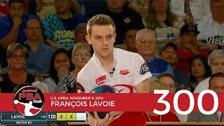 PBA Televised 300 Game 26 François Lavoie [upl. by Ralleigh924]