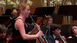 WAMozart Clarinet concerto in A major K622 with Nadja Drakslar [upl. by Mimi543]