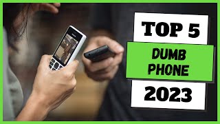 TOP 5 Best Dumb Phones of 2023 [upl. by Einnek]