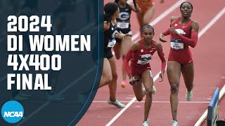 Womens 4x400m final  2024 NCAA outdoor track and field championships [upl. by Ynove841]