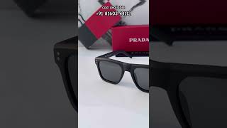 Prada 3835 full black sunglasses new prada sunglasses new stylish trending sunglasses prada [upl. by Acirre]