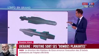 Ukraine  Poutine sort ses quotbombes planantesquot [upl. by Aneeled271]