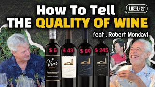 Two Masters of Wine Blind taste  Robert Mondavi Cabernet Sauvignons at prices ranging from 6250 [upl. by Zetana]