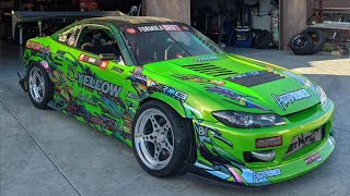 950hp Nissan S15 Silvia Formula Drift Car [upl. by Ilka]