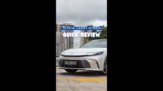 Toyota Camry Hybrid Quick Review [upl. by Pennington740]