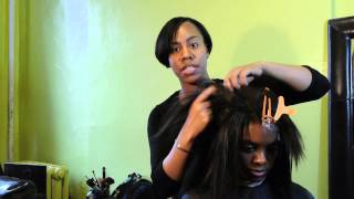 Hair Weaving Before amp After  Hair Weaves amp Hair Care Basics [upl. by Sined]