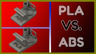 ABS ve PLA Filament Karşılaştırması ABS Vs PLA [upl. by Francene]