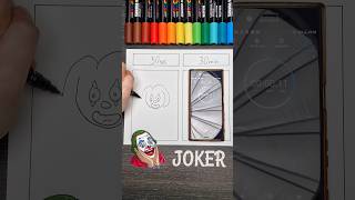 30 sec Drawing Joker 🤡 [upl. by Clough130]