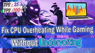 ✅How to fix CPU Overheating While Gaming  Automatic Shutdown Fixed Without Undervolting CPU  2022 [upl. by Derfniw173]