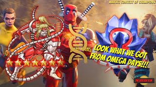 How To Use MCOC Omega Red Showcasing A Awakened Rank 3 7 Star [upl. by Emiatej911]