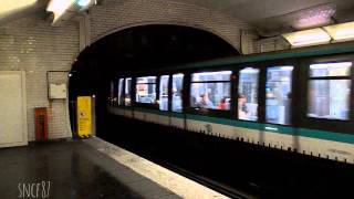 RATP MP89 Ligne 4 à Vavin [upl. by Eselahs548]