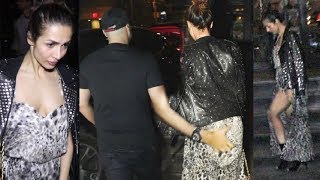 Malaika Arora Khan And Boyfriend Arjun Kapoor Spotted On Dinner Date [upl. by Akinaj]