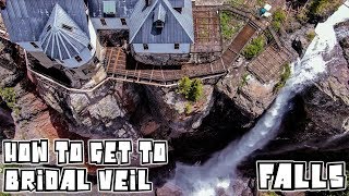 How to Get to Bridal Veil Falls in Telluride Colorado  Drone Video  GoPro 7 [upl. by Griff567]