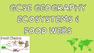 Ecosystems amp Food websGCSE GEOGRAPHY [upl. by Hilton632]