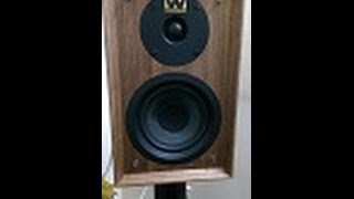 Wharfedale Denton woven Kevlar bass cone AMAZING [upl. by Cirri721]