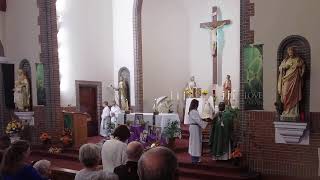 Saint Joseph Catholic Church Paris Arkansas Live Stream 11102024 [upl. by Aiouqahs]