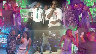 🙌🏾Stonebwoy Performs amp Jam With Samatex Players At DinnerSamreboi Big Men Surprise Him On Stage😲 [upl. by Gardner]