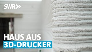 Gebäude aus dem 3DDrucker – die Zukunft des HäusleBauens  Zur Sache BadenWürttemberg [upl. by Ab765]