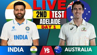 IND vs AUS Test India vs Australia 2nd Test  Live Score amp Commentary  BorderGavaskar Trophy 2024 [upl. by Aer]