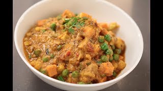 Mixed Vegetable  Sanjeev Kapoor Khazana [upl. by Cotter]