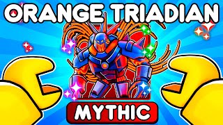 UNLOCKING ORANGE TRIADIAN In Skibidi Toilet Tower Defense [upl. by Starlin]