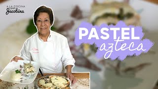 CÓMO HACER PASTEL AZTECA  RECETA FÁCIL  TRADICIONAL [upl. by Yenhpad]