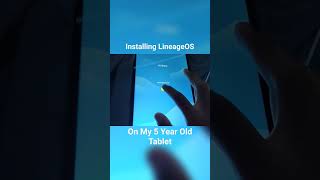 Installing LineageOS On My 5 Year Old Tablet samsung samsunggalaxy galaxytab galaxytaba android [upl. by Rocray]