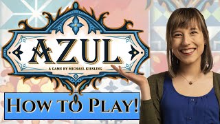 Azul Board Game  How to Play  Complete and Accurate w Kelsey [upl. by Ssirk]