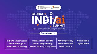 Global IndiaAI Summit 2024  AI in India  Artificial Intelligence [upl. by Bibah]