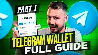 Get Started with Telegram Wallet FULL GUIDE [upl. by Dinin]