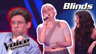 RAYE  Oscar Winning Tears Corinna Feil  Blinds  The Voice of Germany 2024 [upl. by Figone]