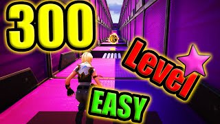 300 LEVEL EASY PARKOUR P2DY fortniteclips [upl. by Rudwik192]