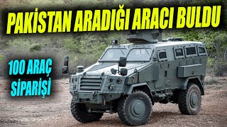 Pakistan ordusuna yeni 4x4 zırhlı araç  New 4x4 armored vehicle for Pakistan army  Savunma Sanayi [upl. by Lajib]