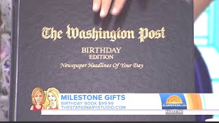 Milestone Celebration Gift Ideas with Jill Martin on NBCs Today Show [upl. by Parsaye]